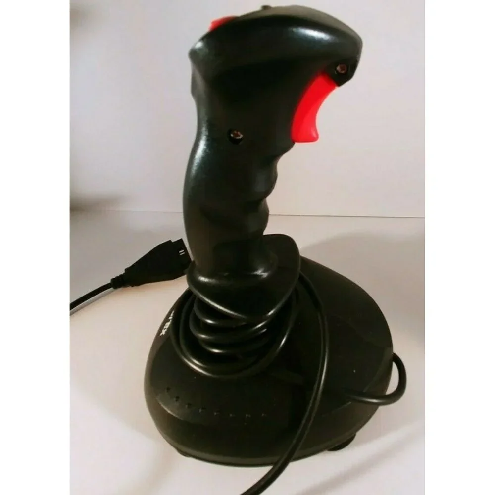 Memorex rapidfire gaming turbo joystick 6' cord JSK210